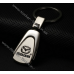 Авто брелок Mazda (Mazda) на ключі, овальний, метал - на подарунок